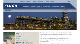 
                            11. Shah Gas Development United Arab Emirates - Fluor