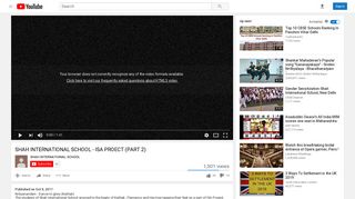 
                            11. SHAH INTERNATIONAL SCHOOL - ISA PROECT (PART 2) - YouTube