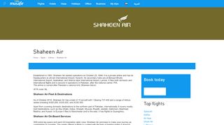 
                            5. Shaheen Air - Shaheen Air Flight Ticket Booking Online - Musafir