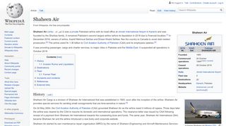 
                            12. Shaheen Air - Wikipedia