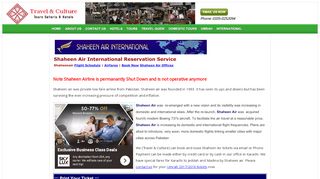 
                            13. Shaheen Airline International Pakistan Online reservation ...