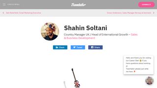 
                            13. Shahin Soltani - Country Manager UK / Head of ... - Teamtailor