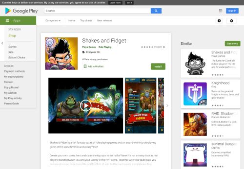 
                            9. Shakes and Fidget - Apps on Google Play