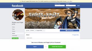 
                            4. Shakes and Fidget (s14) - About | Facebook