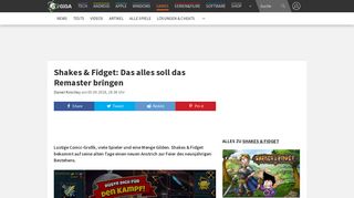 
                            9. Shakes & Fidget: Das alles soll das Remaster bringen – GIGA