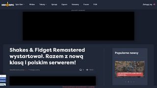 
                            7. Shakes & Fidget Remastered wystartował. Razem z nową klasą i ...