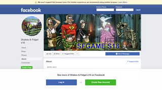 
                            4. Shakes & Fidget s18 - About | Facebook