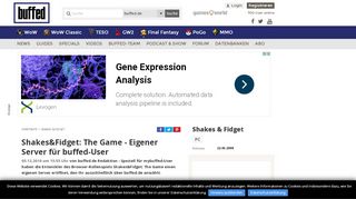 
                            3. Shakes&Fidget: The Game - Eigener Server für buffed-User