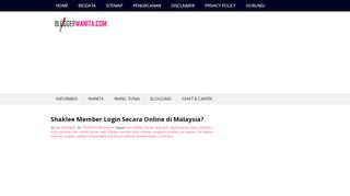 
                            4. Shaklee Member Login Secara Online di Malaysia? | Aku ...