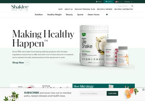 
                            2. Shaklee US site | Homepage