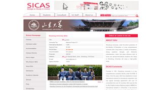 
                            9. Shandong University(SDU) - Apply online – SICAS | Study ...