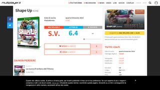 
                            11. Shape Up - Xbox One - Multiplayer.it
