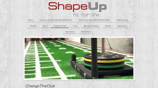 
                            6. ShapeUp -fit for life- ChangeTheClub