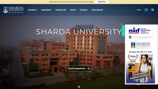 
                            13. Sharda University - A Truly Global University
