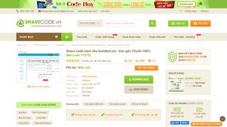 
                            11. Share code hack like AutoBot.me - bản gốc Chuẩn 100%