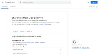 
                            5. Share files from Google Drive - Computer - Google Drive Help