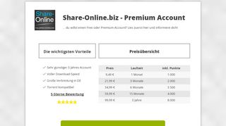 
                            12. ▷Share-Online.biz - Premium Account » Top-Angebote - Alle Anderen