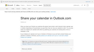 
                            5. Share your calendar in Outlook.com - Outlook - Office Support