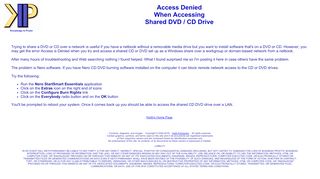 
                            11. Shared CD DVD Drive Access Is Denied in Windows XP Vista 7 2000