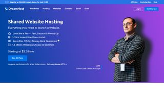 
                            11. Shared Hosting | Fast, Secure & Always Up - Guaranteed - DreamHost