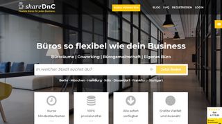
                            2. shareDnC | Die größte Plattform für flexible Büros