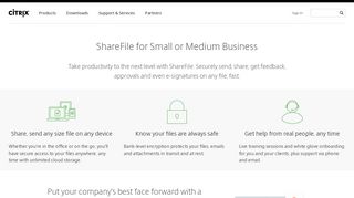 
                            5. ShareFile - File Sharing for Small and Medium Business - Citrix