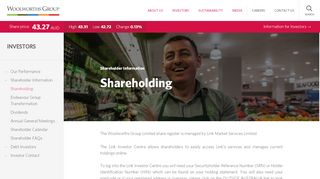 
                            8. Shareholding - Woolworths Group