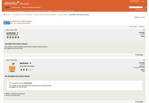 
                            12. sharekhan fast trade in ubuntu - Ubuntu Forums