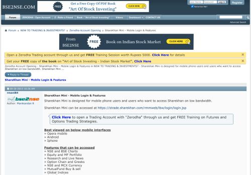 
                            11. ShareKhan Mini - Mobile Login & Features - Bse2Nse.com
