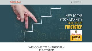 
                            1. Sharekhan >> Product >> First Step Account >> First Step Program ...