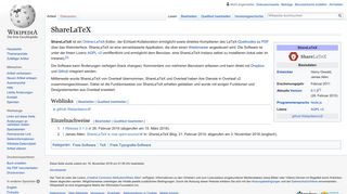 
                            12. ShareLaTeX – Wikipedia