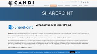 
                            7. SharePoint - Candi