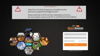 
                            2. Sharesan | Login - ShareSansar