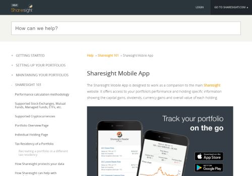 
                            13. Sharesight Mobile App | Sharesight Help