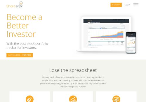 
                            2. Sharesight: Stock Portfolio Tracker
