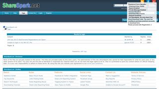 
                            3. ShareSpark.net - Results for login