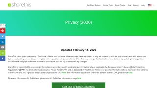
                            13. ShareThis - Privacy Notice