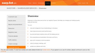 
                            3. Shareview – easyJet plc