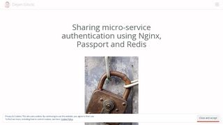 
                            5. Sharing micro-service authentication using Nginx, Passport and Redis ...