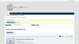 
                            10. Sharing : Seputar Wifi.id/Speedy Instant - Mac Club Indonesia ...