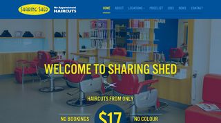 
                            4. Sharing Shed - No Appointment Haircuts from only $17 | Sharing Shed