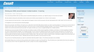 
                            12. Sharing your ADSL account between multiple locations - A warning ...