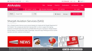 
                            2. Sharjah Aviation Services (SAS) | Air Arabia