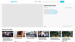 
                            12. Sharjah Indian School - video dailymotion
