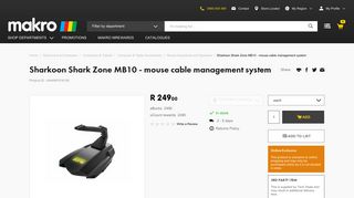 
                            9. Sharkoon Shark Zone MB10 - mouse cable management ...