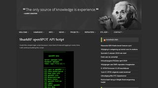 
                            10. SharkRF openSPOT API Script – einstein.amsterdam