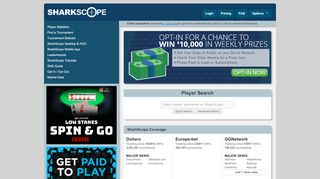 
                            12. SharkScope - Online and Live Poker Statistics