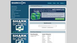 
                            10. SharkScope - Online- und Live-Poker-Statistiken