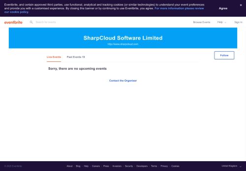 
                            13. SharpCloud Software Limited Events | Eventbrite