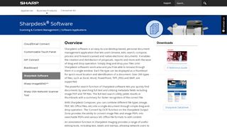 
                            9. Sharpdesk Software | Sharp Applications | MFPs | SHARP